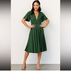 Baltic Born Green Midi Dress